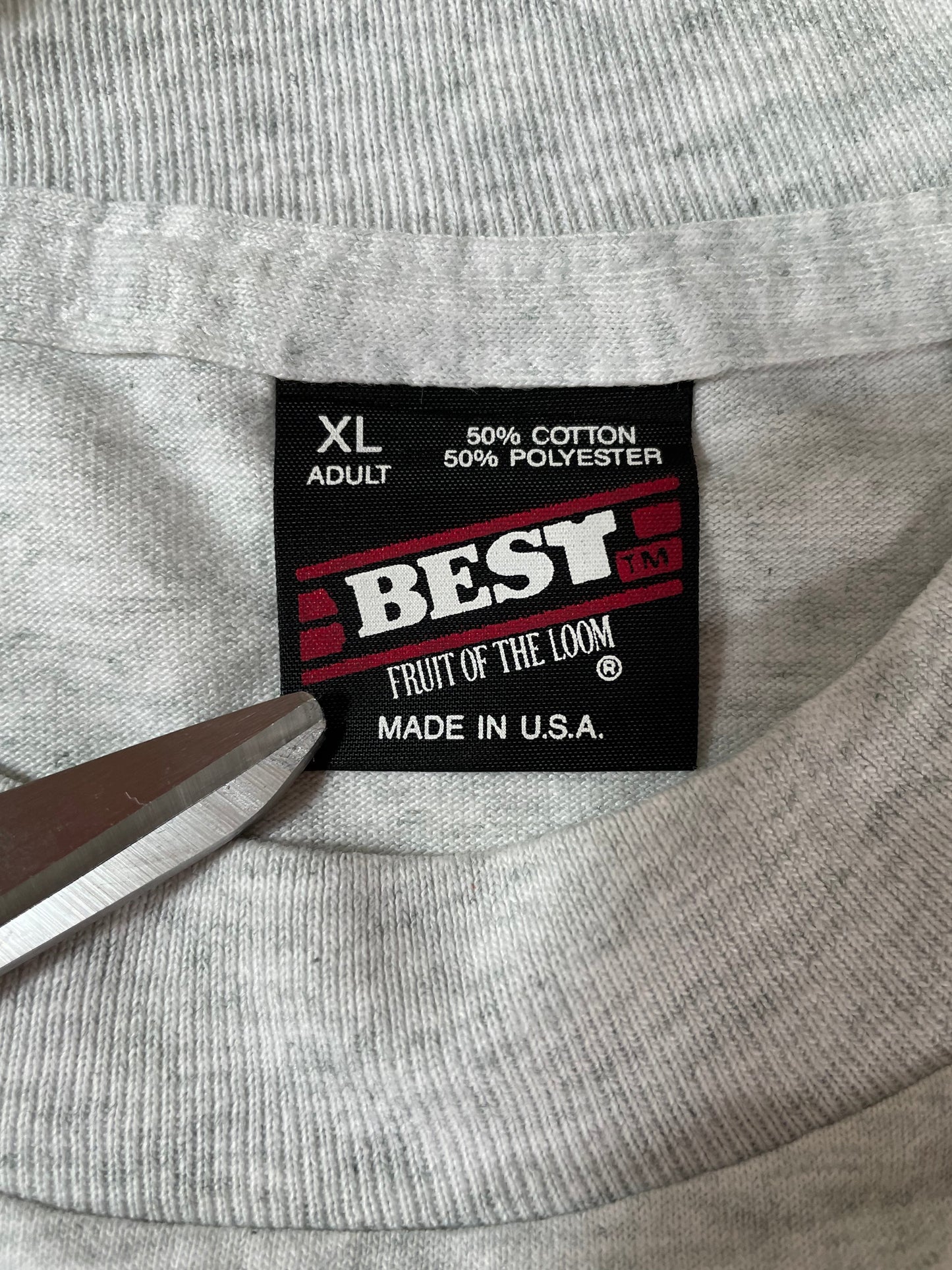 1992 JURASSIC PARK Made in USA Size XL Vintage T-Shirts / K9907