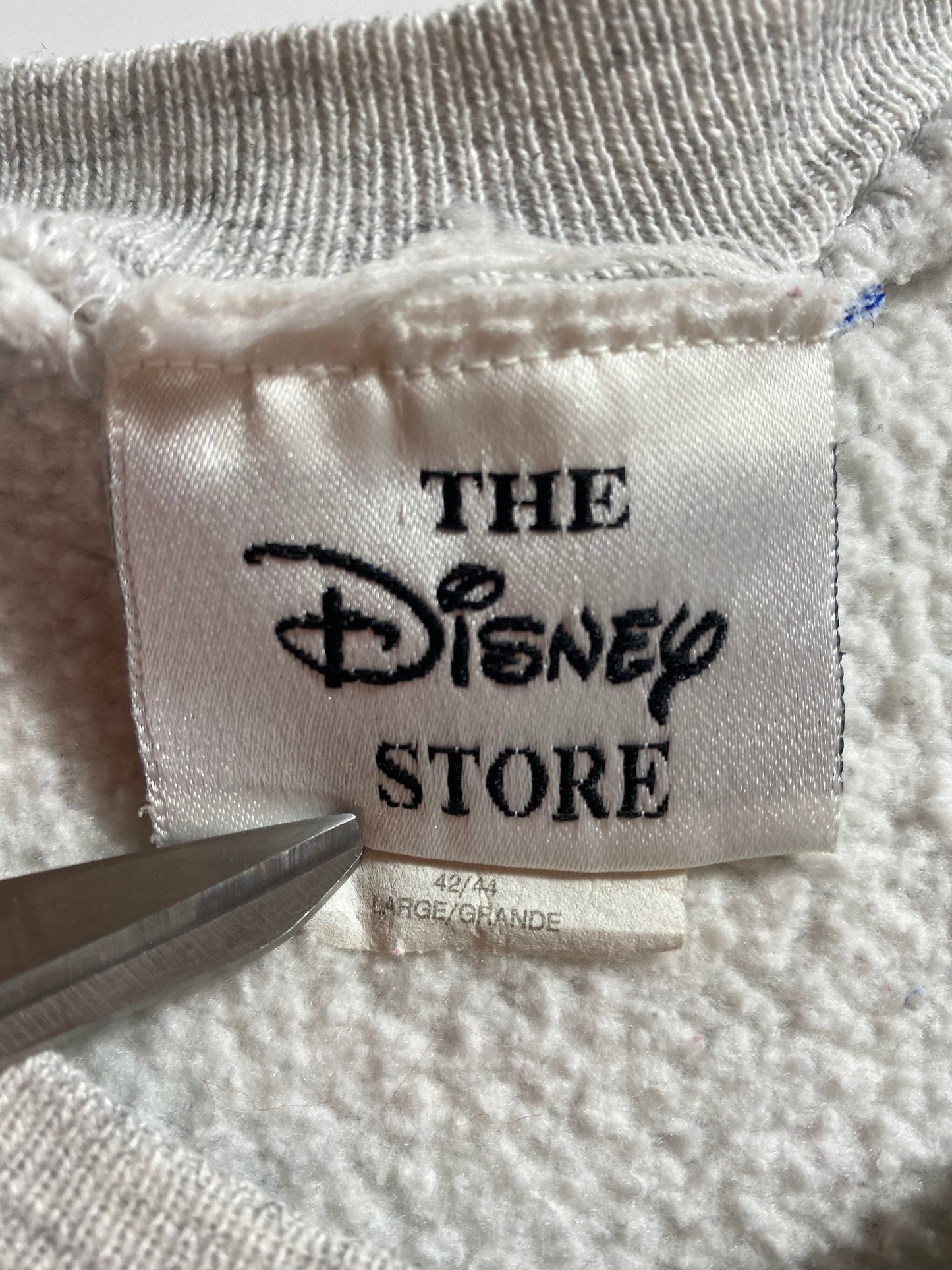 00’ DISNEY MICKEY Made in USA Size L Vintage Sweat-shirt / 8439