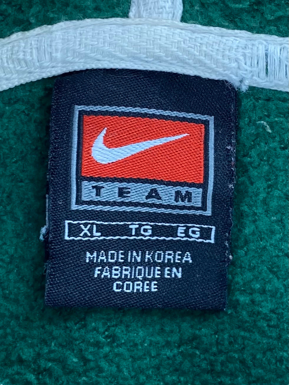 00’ NIKE STATE Size XL Vintage Hoodie Sweat-Shirt / 7340