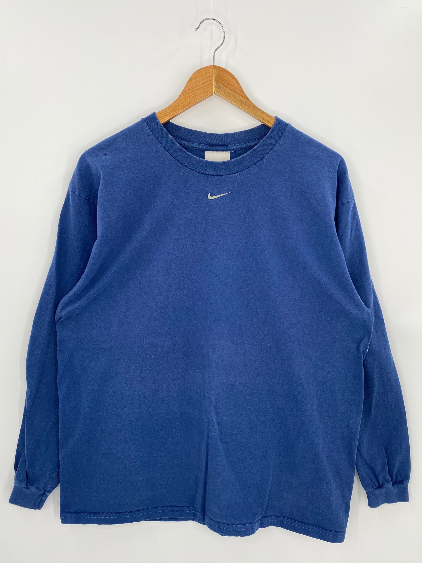 90’s NIKE CENTER SWOOSH Size L Vintage Long Sleeve T-Shirt / A8586