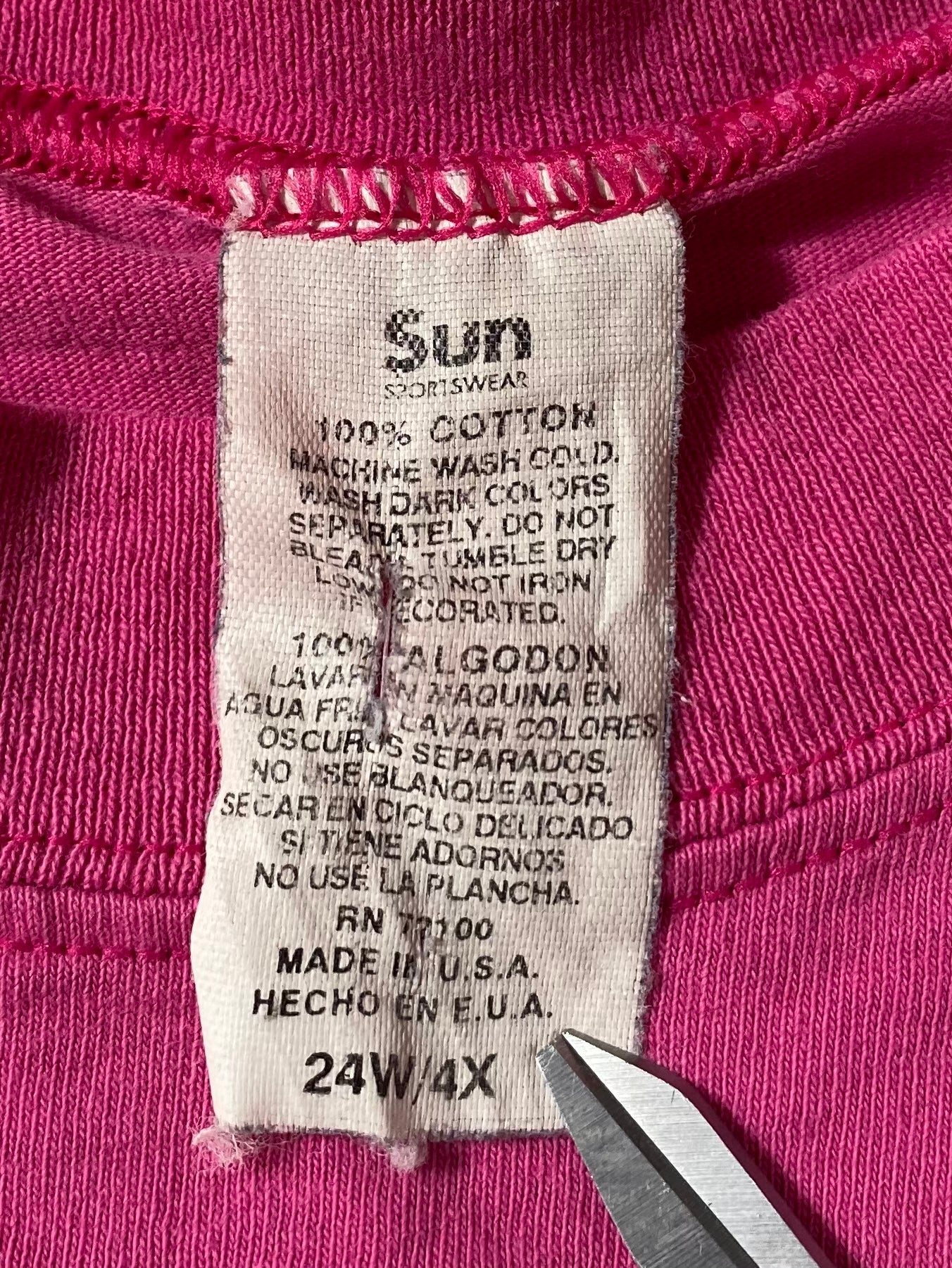 1995 BETTY BOOP Made in USA Size XXXXL Vintage T-shirt /k6928