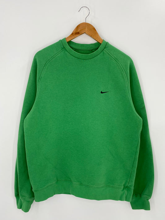 00’ NIKE Mini Swoosh Size Approx. L Vintage Sweat-shirt / 8364
