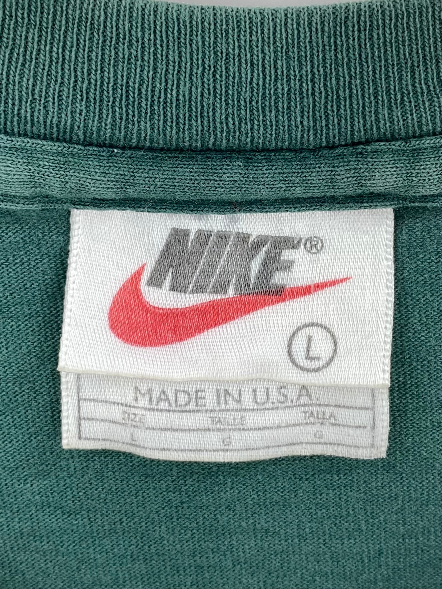 90’s NIKE AIR Made in USA Size L Vintage T-Shirt / K7856