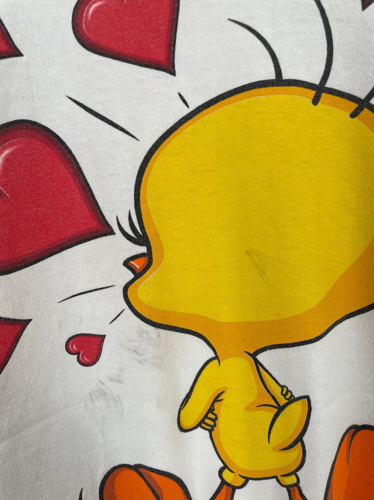 1994 LOONY TUNES TWEETY Made in USA Size XL Vintage T-Shirt / 9198