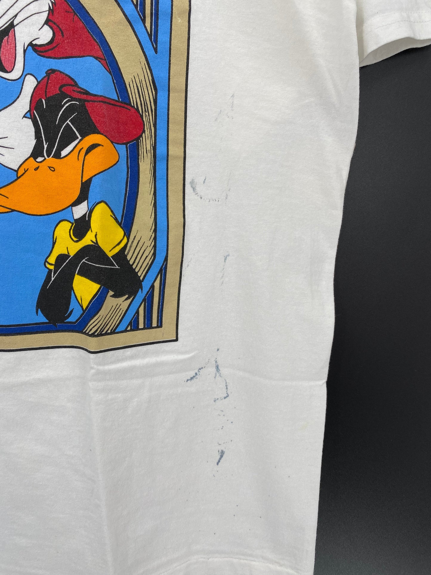 .1995 LOONEY TUNES BACK OFF Size L Vintage T-Shirt / E3853T