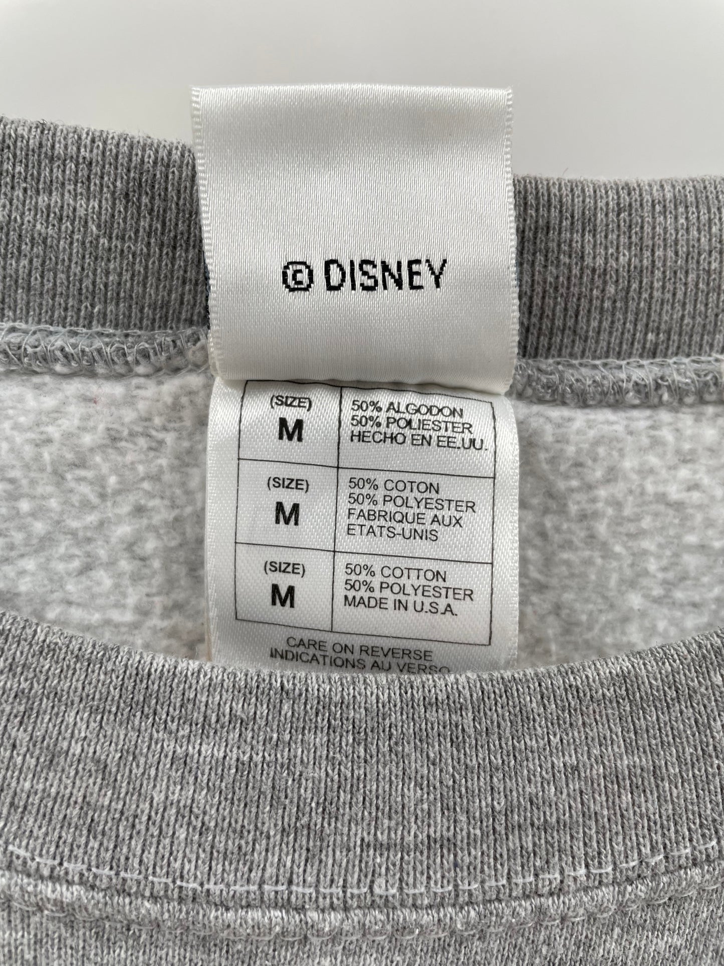 00’ DISNEY MICKEY Made in USA Size M Vintage Sweat-shirt / E5635S