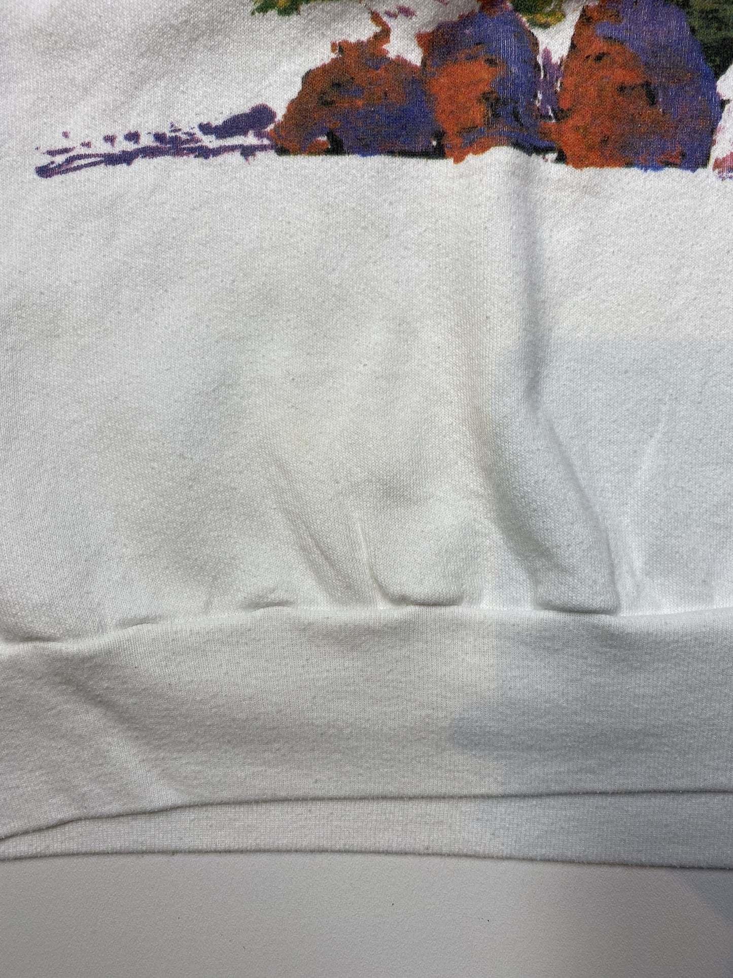 90’s NIKE Silver Tag TEEING GROUND Made in USA Size L Vintage Sweat-Shirt / K4844