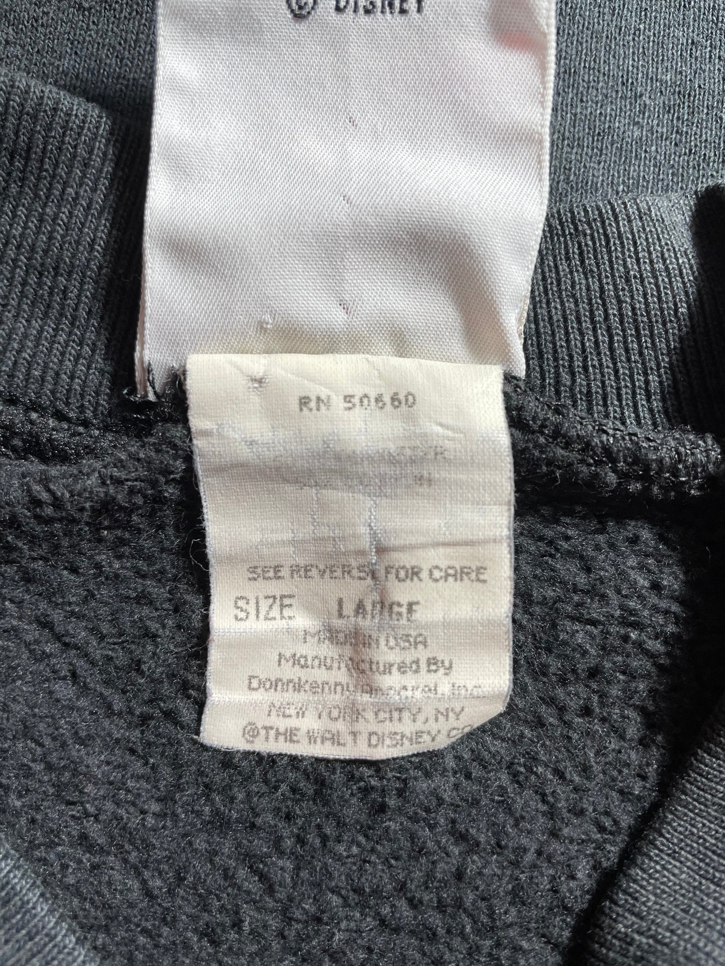 90’s DISNEY MICKEY Made in USA Size L Vintage Sweat-shirt / A4346