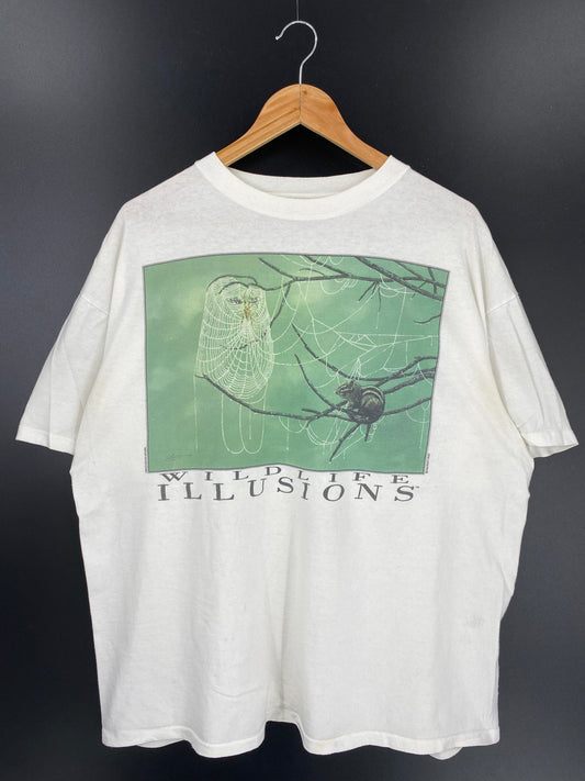 1993’ PRINCE ISLAND APPAREL CHIPMUNK Made in USA Size XL Vintage T-Shirt / 9982