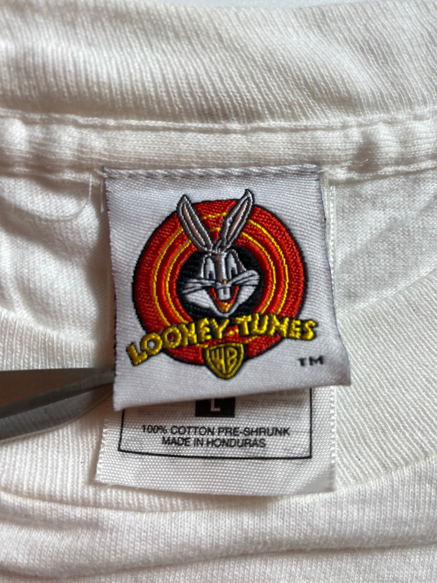 1998 LOONEY TUNES TWEETY Size L Vintage T-Shirt / 8920