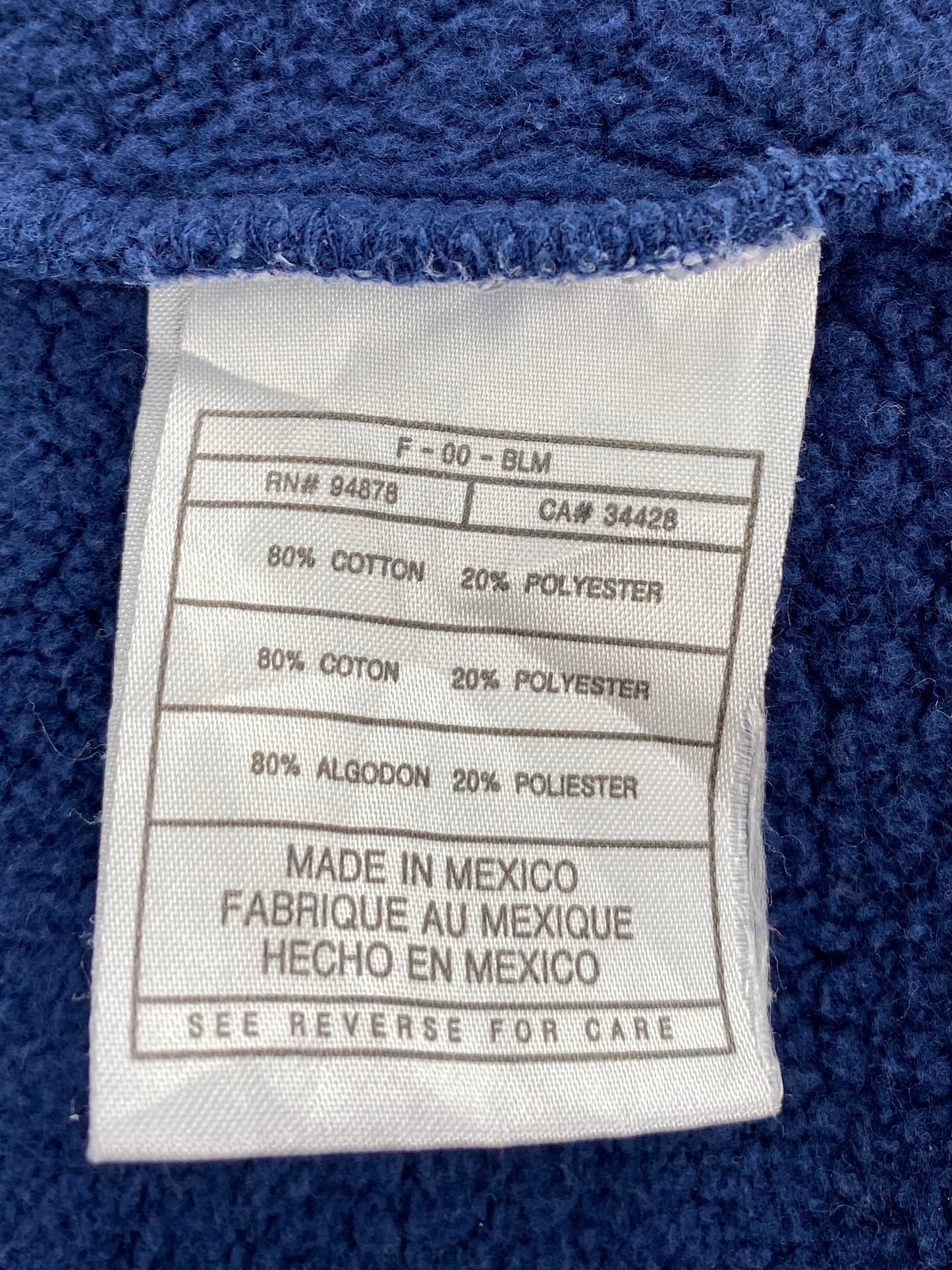 90’s NIKE NICHIGAN Size XXL Vintage Sweat-shirt / 7257