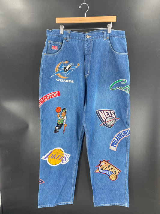 Vintage NBA Size W38 Denim Pants / K3566