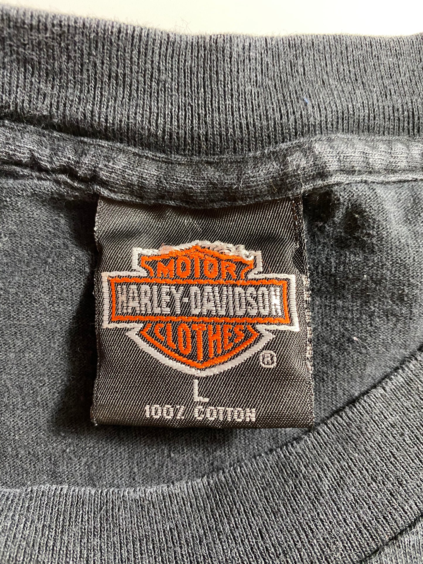 1991 LOONEY TUNES x HARLEY DAVIDSON Sam Made in USA Size L Vintage T-Shirt / 8591