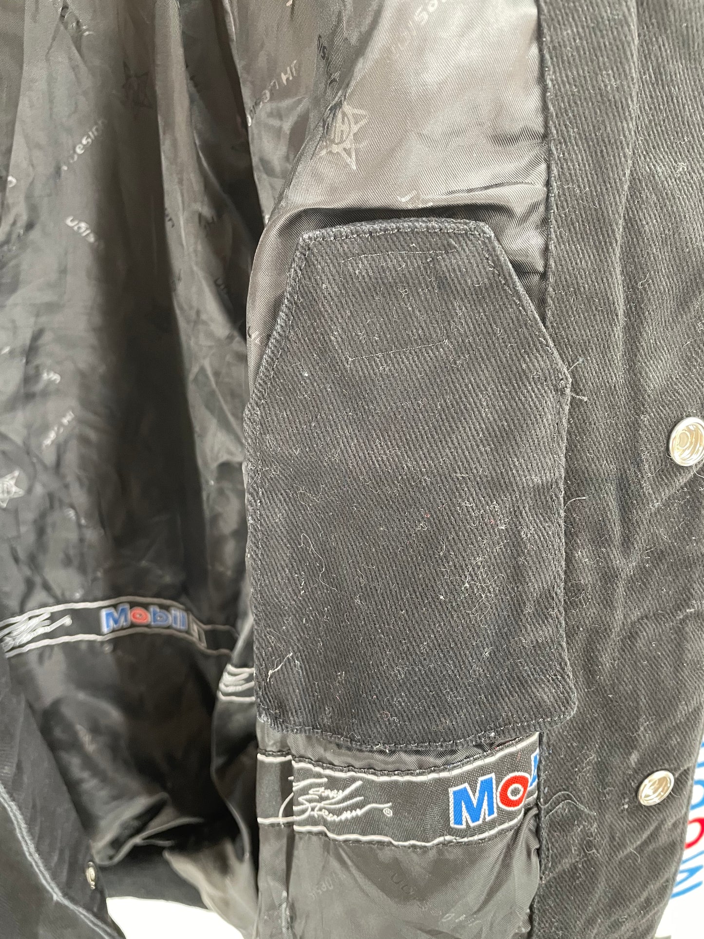 Vintage NASCAR SPRINT MOBIL Size S Racing Jacket / k2368