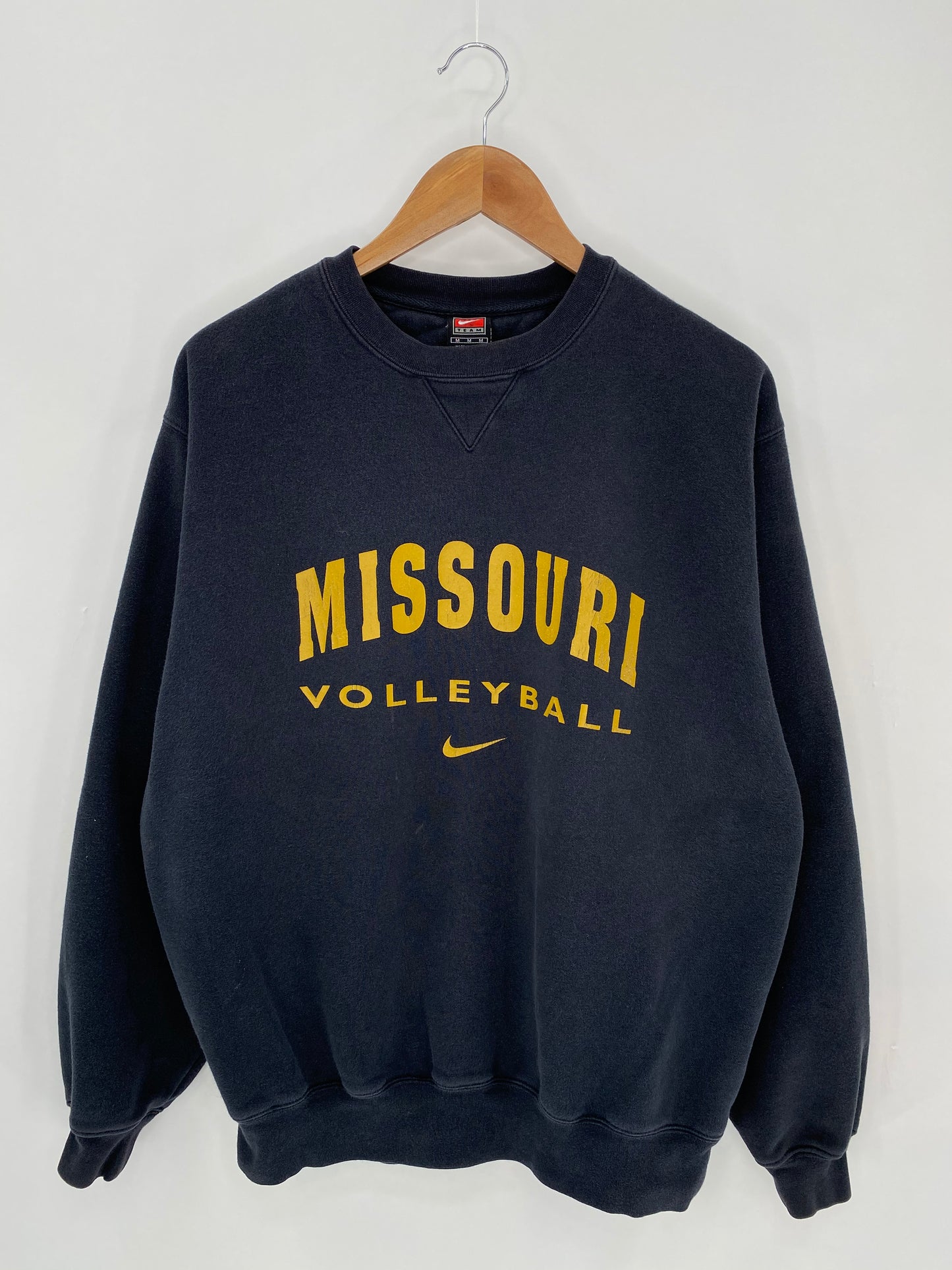 90’s NIKE MISSOURI VOLLEYBALL Size M Vintage Sweat-shirt / 6517