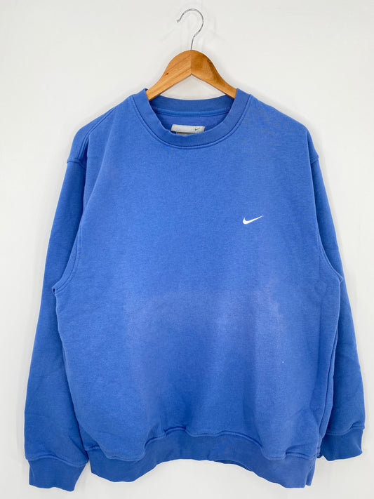 00’ NIKE MINI SWOOSH Size L Vintage Sweat- Shirt / K1198