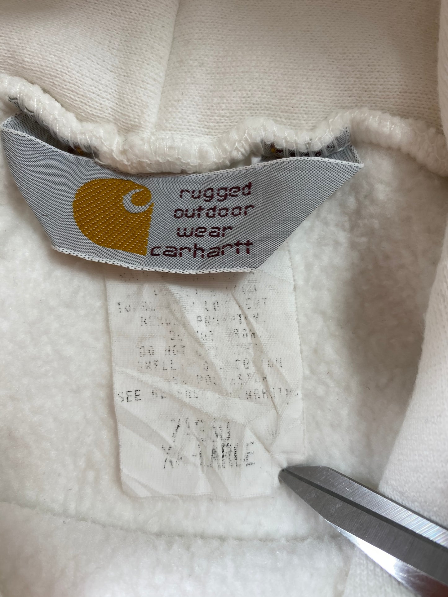 90’s CARHARTT Size XL Vintage Hoodie Sweat-Shirt / 6476