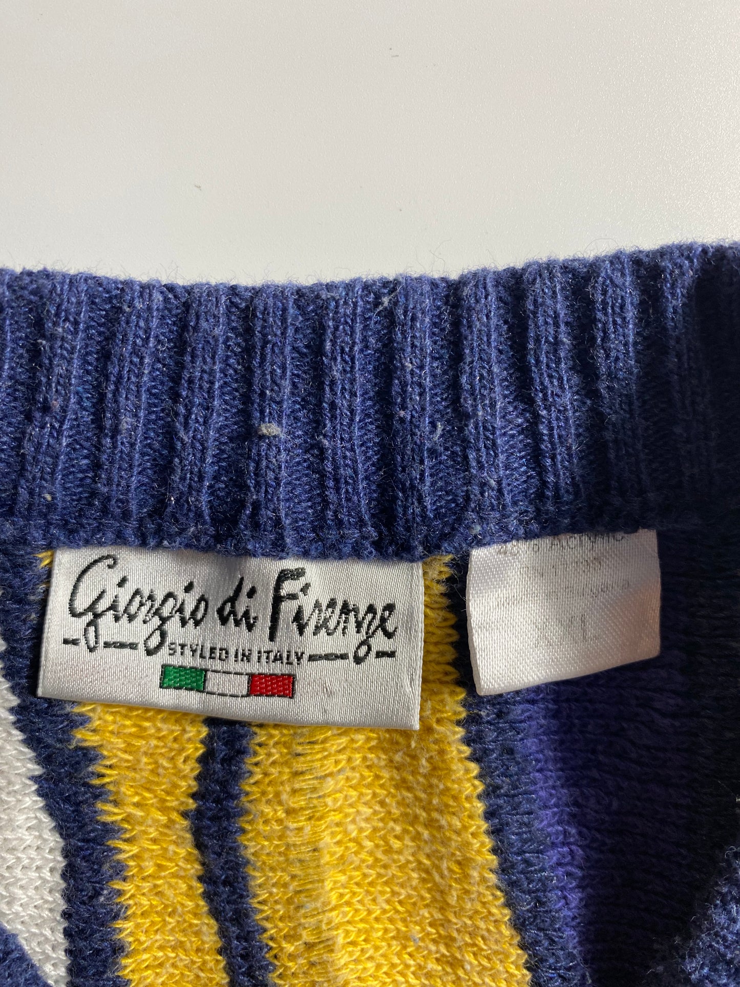 Vintage 3D COOGI- Style Size XXL Knit Sweater / K3939