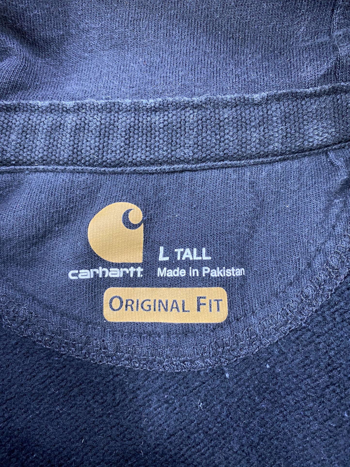 Vintage CARHARTT Size L Hoodie Sweat-Shirt / K5507