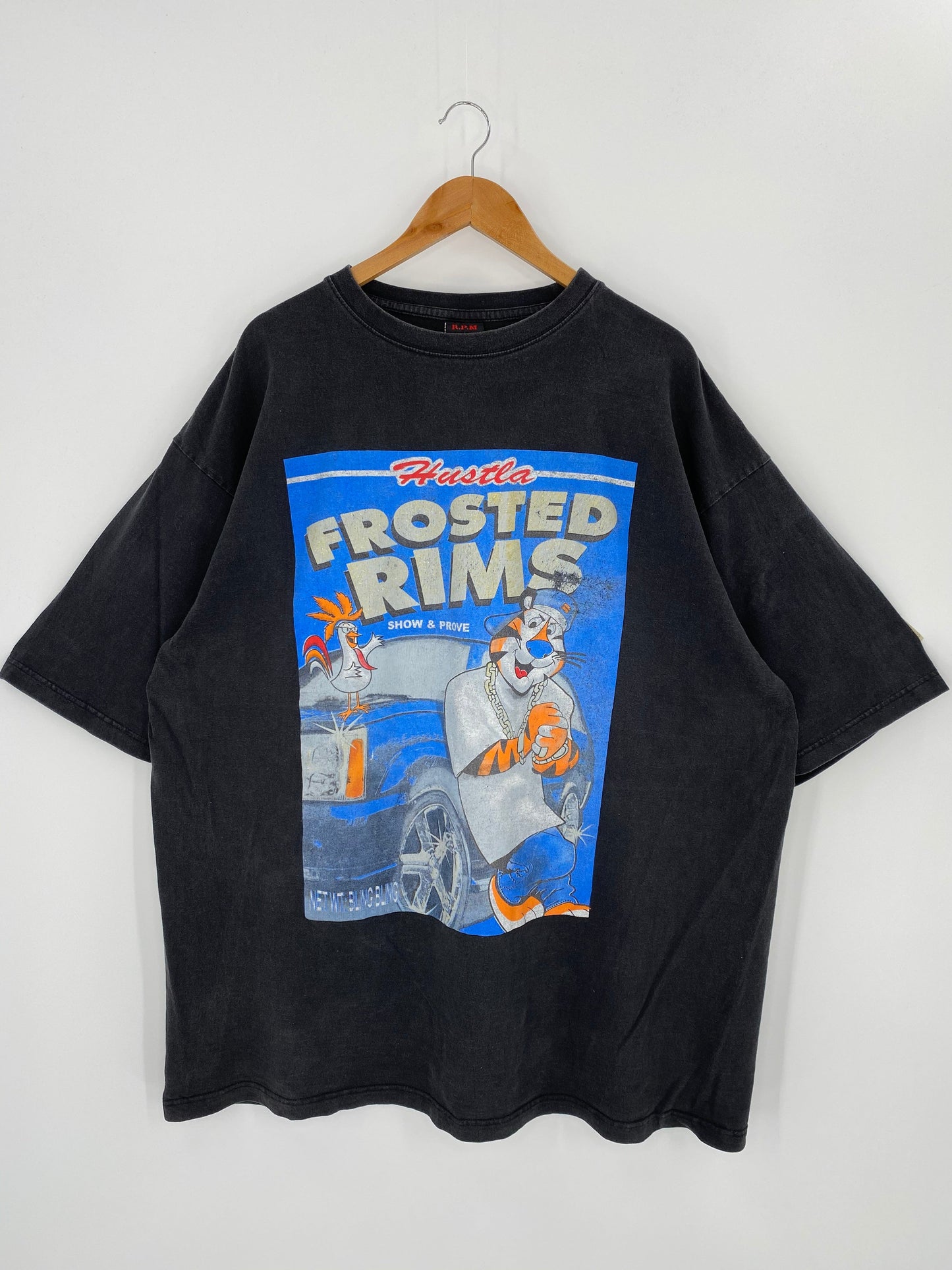 00’ FROSTED RIMS x KELLOG Size XXXXL Vintage T-shirt / K8416