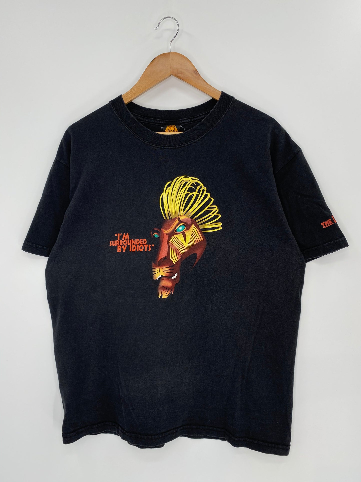 Vintage DISNEY THE LION KING Size L T-shirt / K8462