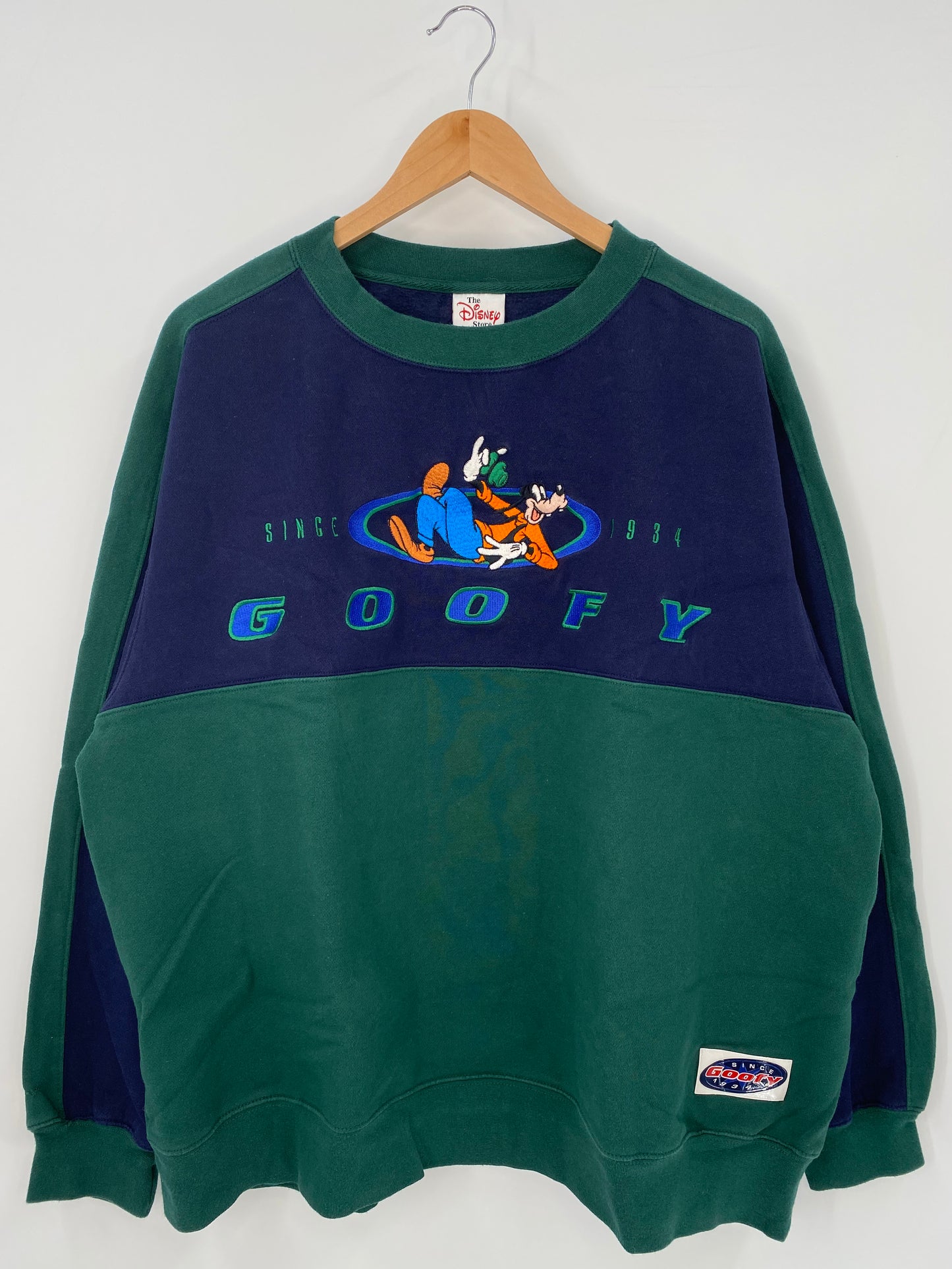 00’ DISNEY GOOFY Size XL Vintage Sweat-shirt / K3808