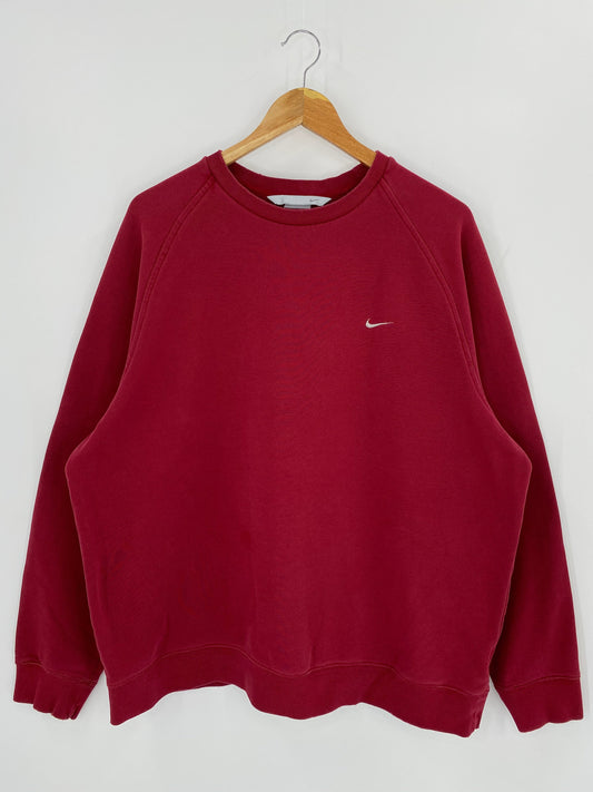00’ NIKE MINI SWOOSH Size XL Vintage Sweat-shirt / A9437