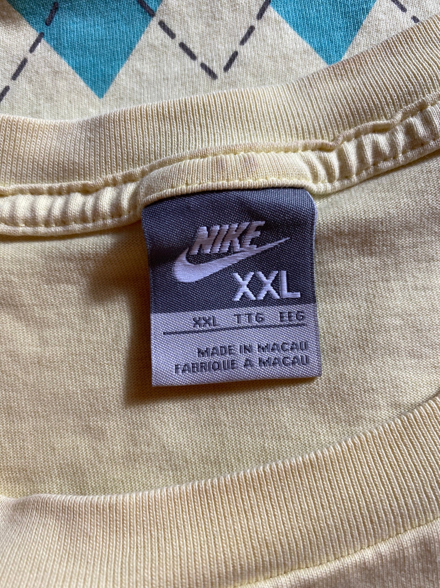 00' NIKE GOLF Size XXL Vintage T-Shirt / E5121T