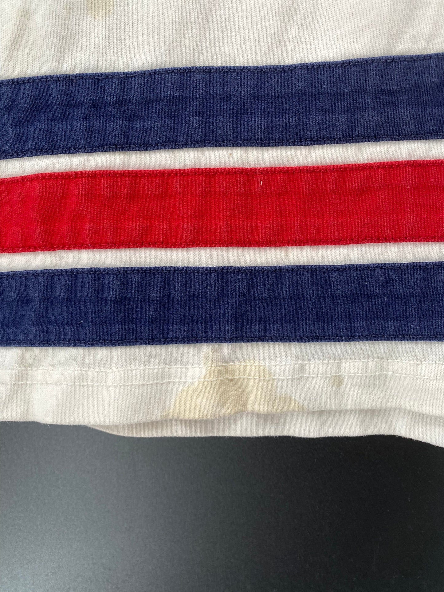 90’s POLO RALPH LAUREN Size M Vintage Hoodie Rugby-Shirt / E4394R