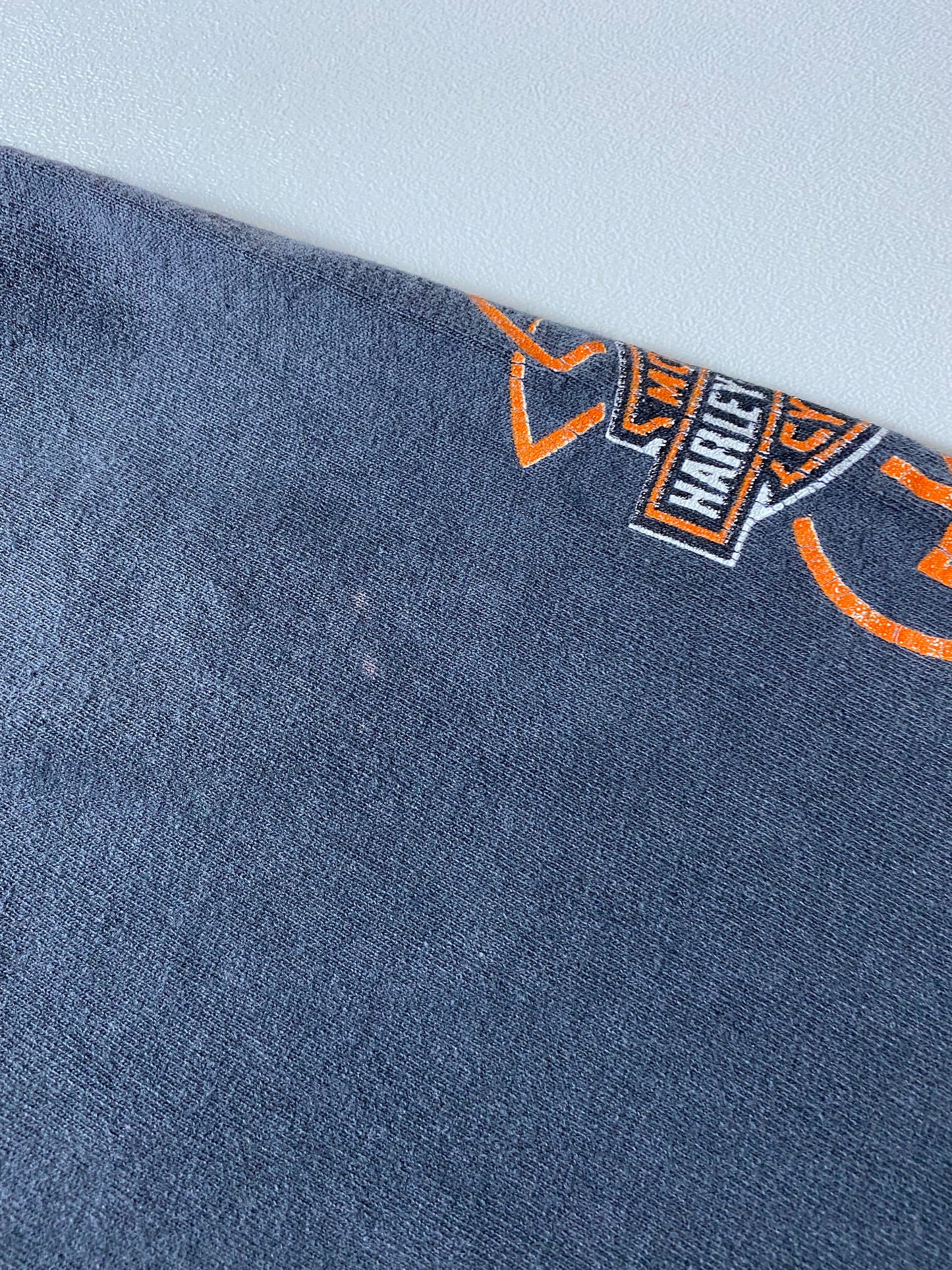 90’s HARLEY DAVIDSON Size No Tag (Approx.M) Long sleeve T-shirt / K3537