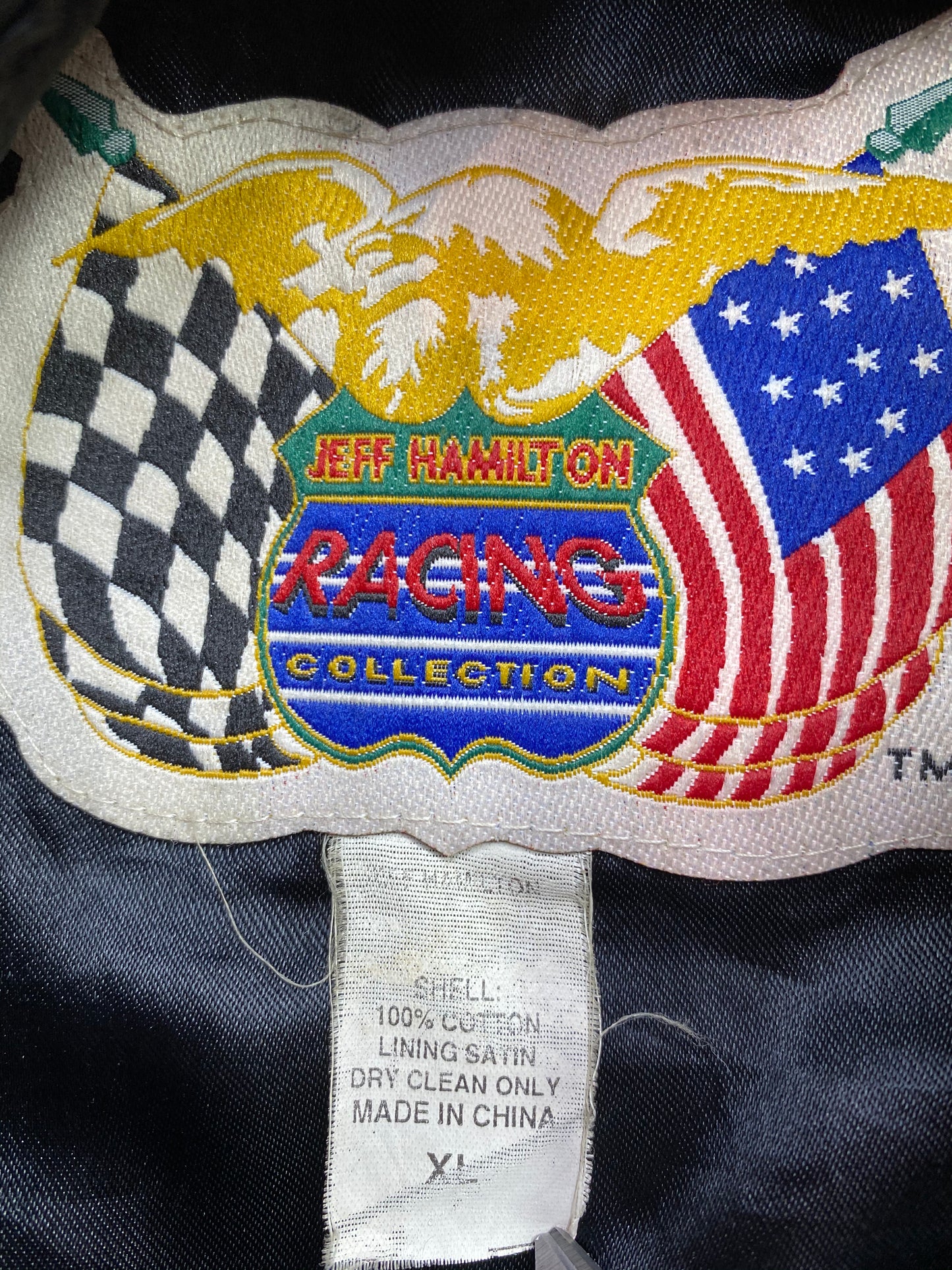 Vintage NASCAR Winston Cup The Home Depot Size XL Racing Jacket / 5597