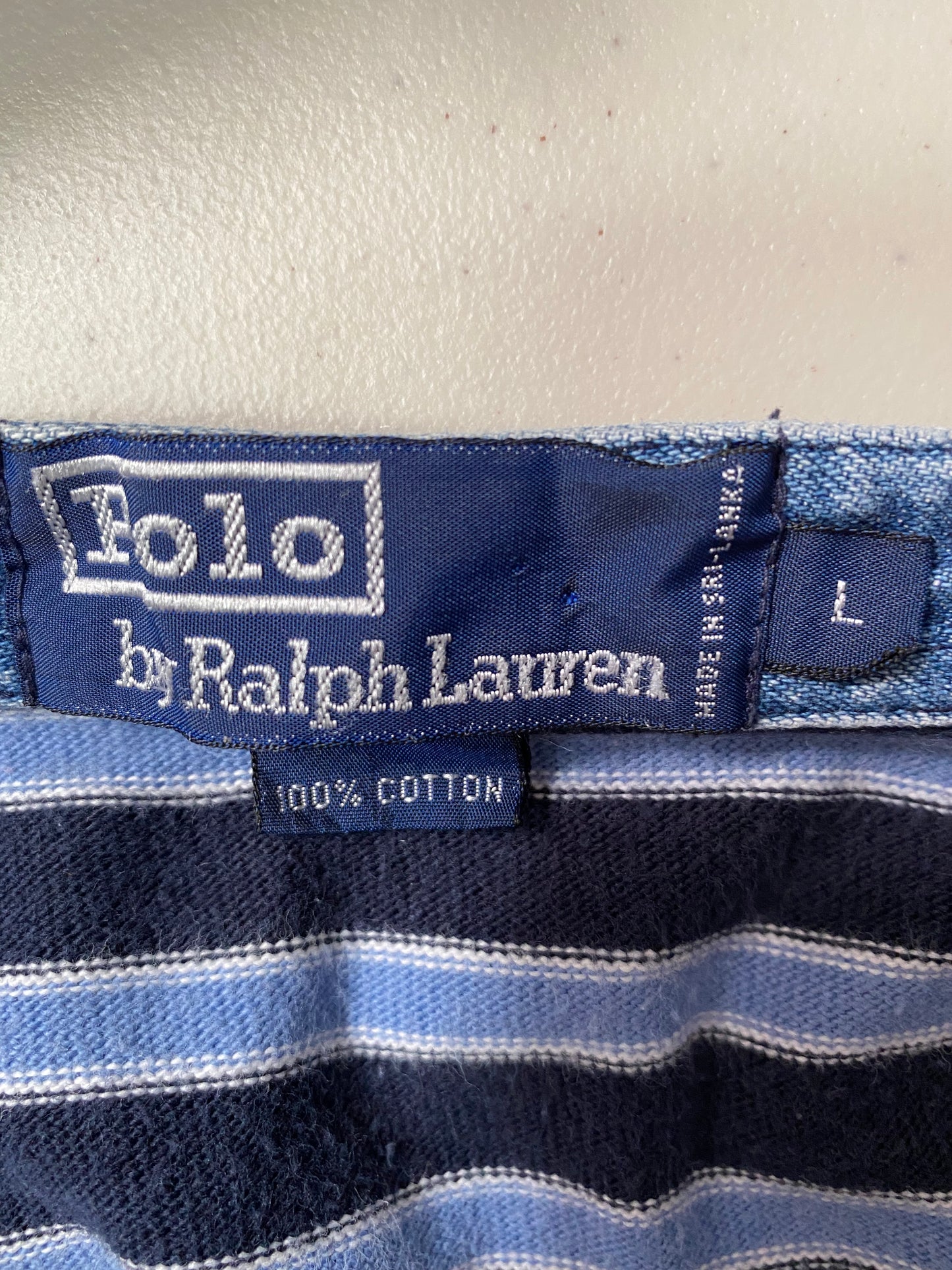 90’s POLO RALPH LAUREN Size L Vintage  Long T-Shirt / K3603