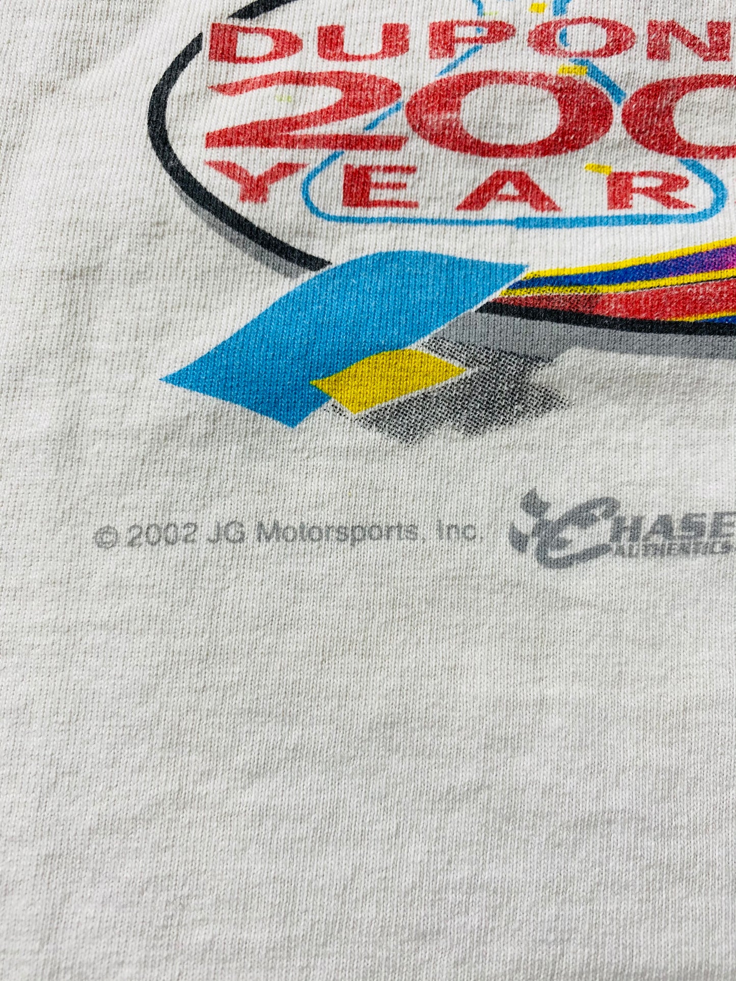 2002 NASCAR Size L Vintage Racing T-shirt / 6942