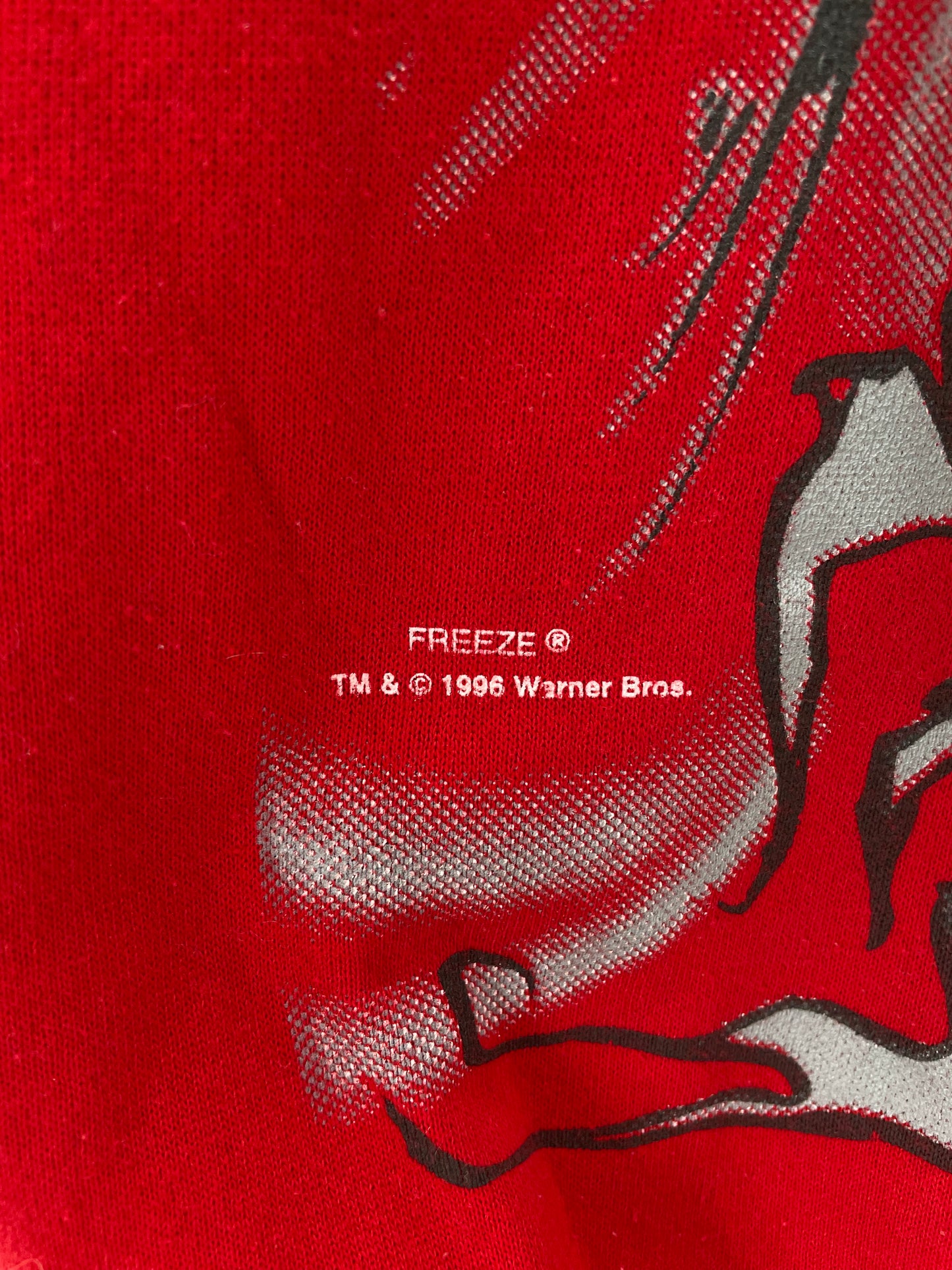 1996 LOONEY TUNES TAZ Made in USA Size L Vintage Sweat-shirt / K2562