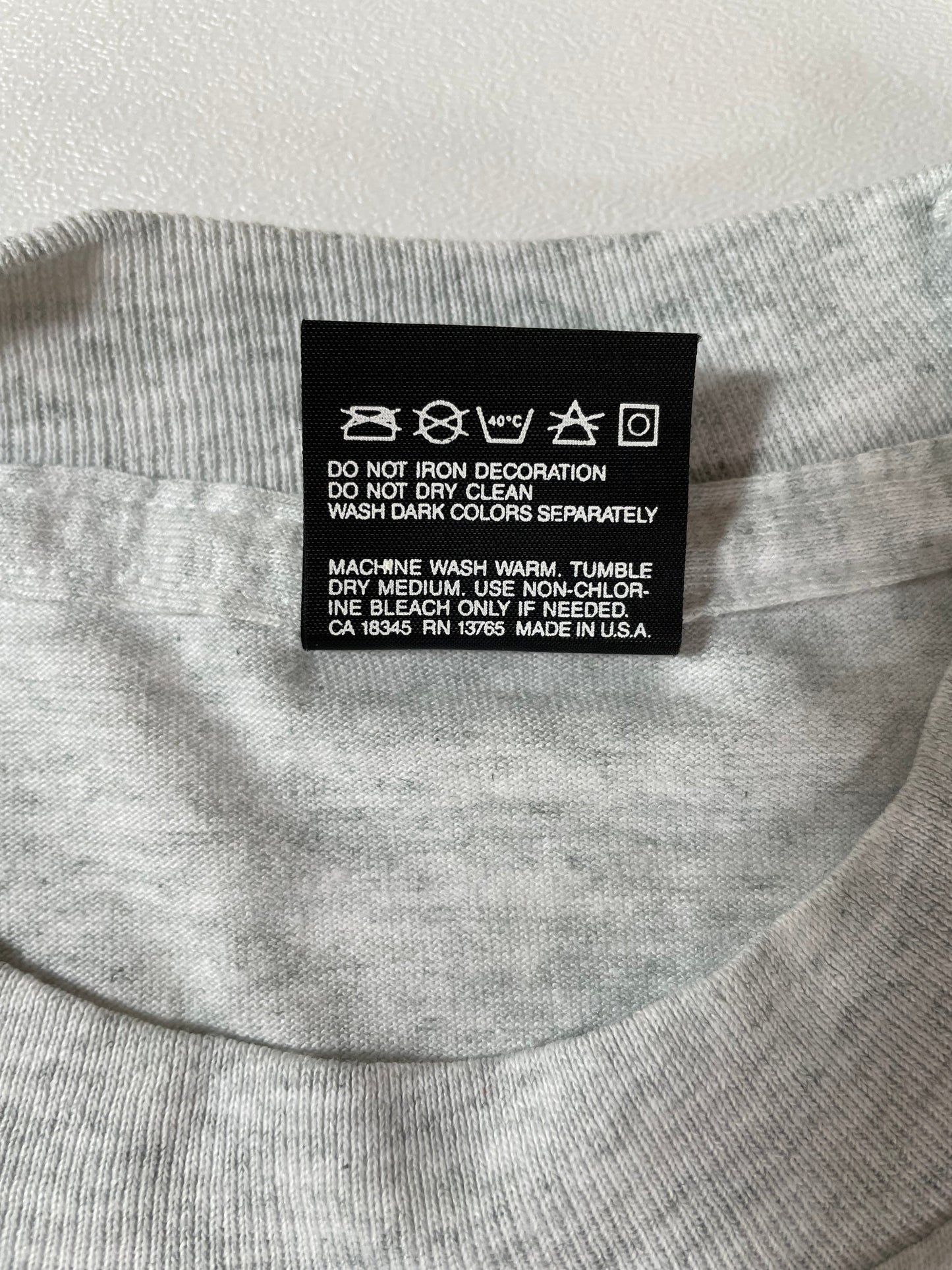 1992 JURASSIC PARK Made in USA Size XL Vintage T-Shirts / K9907