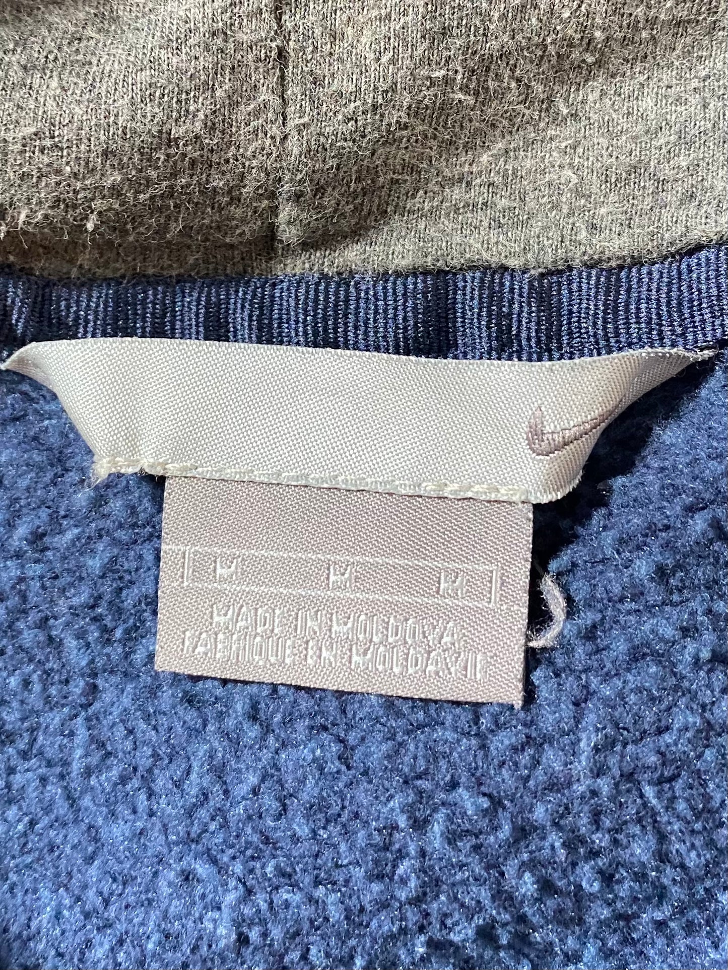 00’ NIKE Mini Swoosh Size M Vintage Hoodie Sweat-shirt / 9042