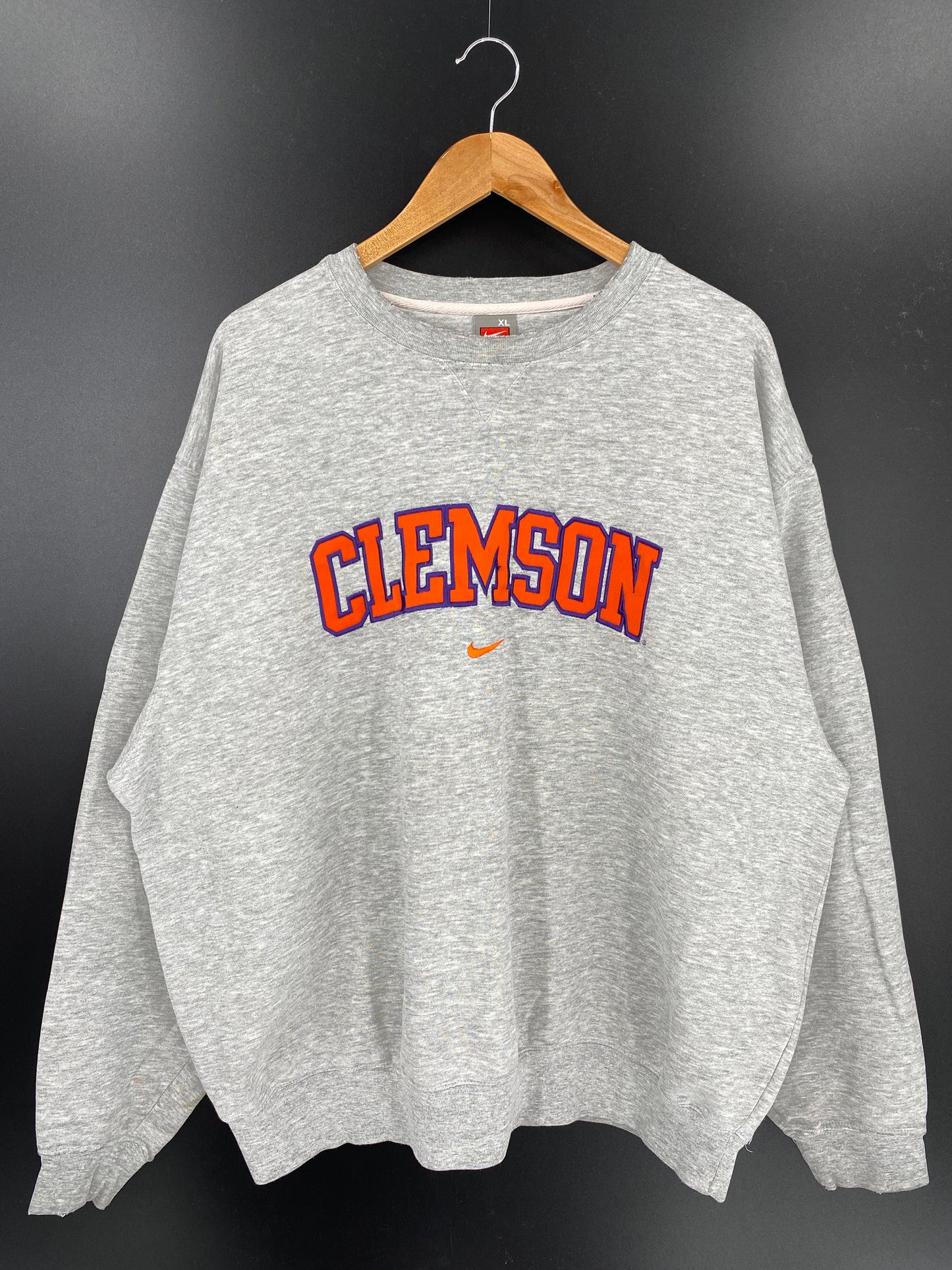 00’ NIKE CLEMSON Size XL Vintage Sweat shirt / K120