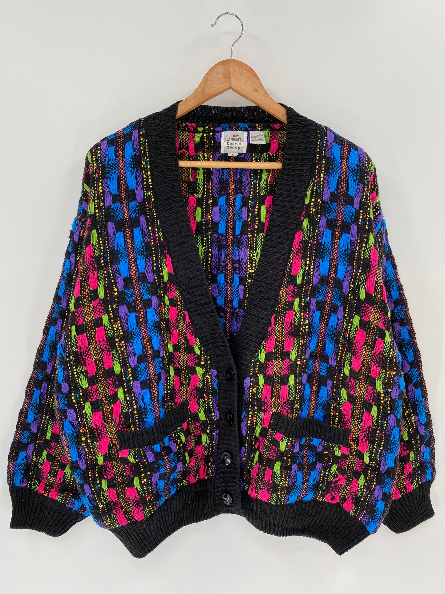 Vintage 3D COOGI- Style Size L Knit Sweater / K1585