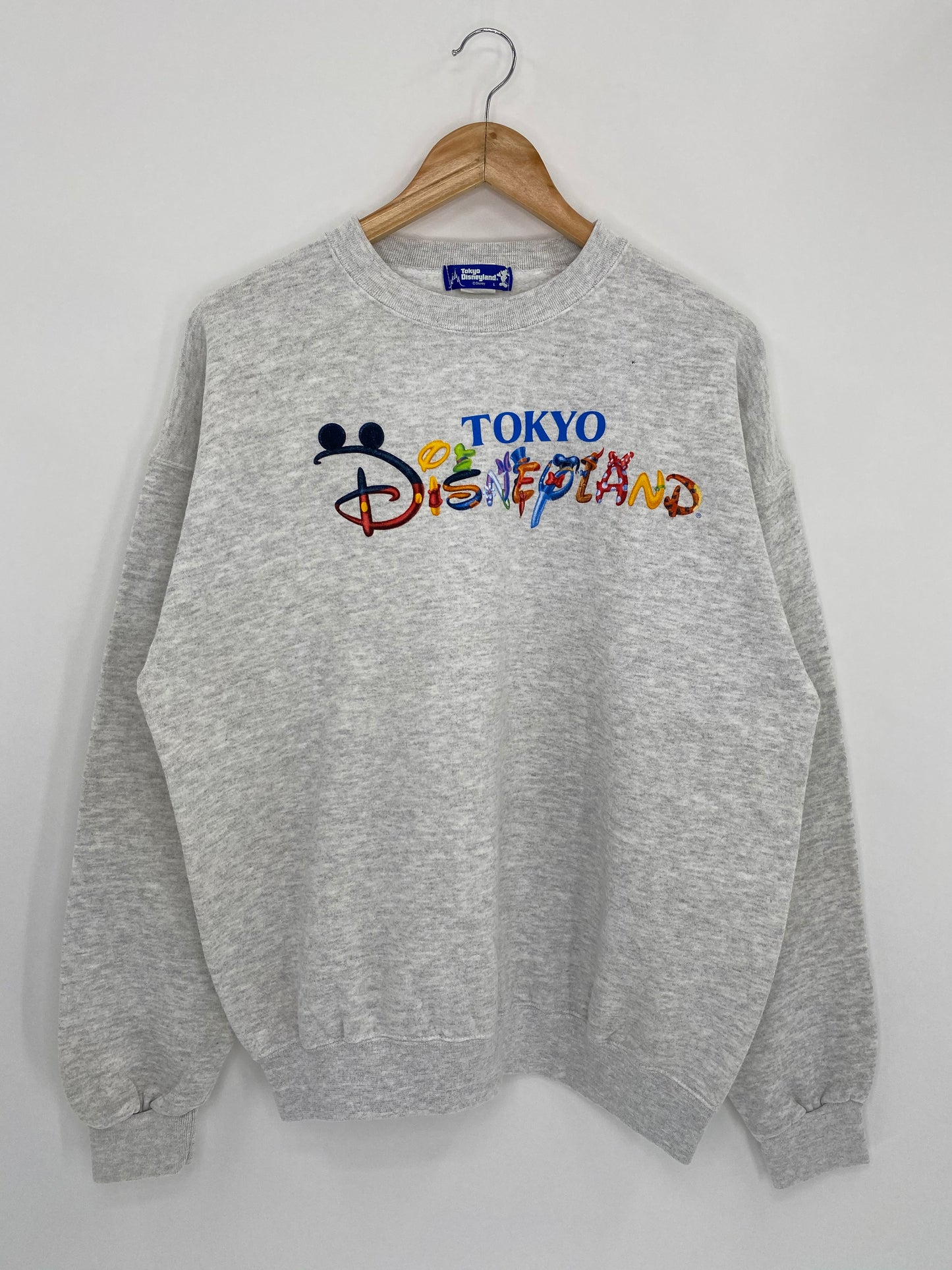 90’s Tokyo Disneyland Made in USA Size L Vintage Sweat-Shirt / 5422