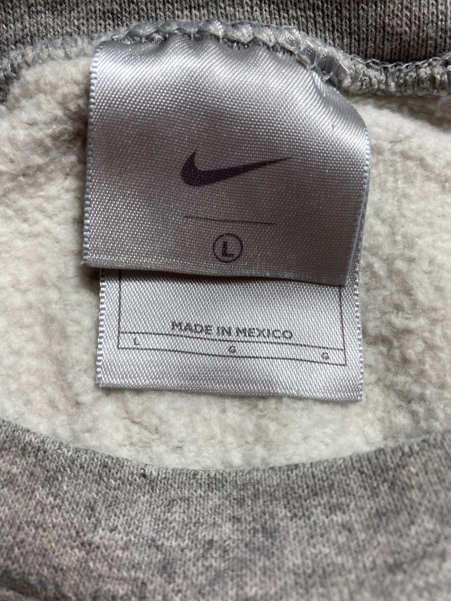 90’s NIKE MINI SWOOSH Size L Vintage Sweat-shirt / A1322