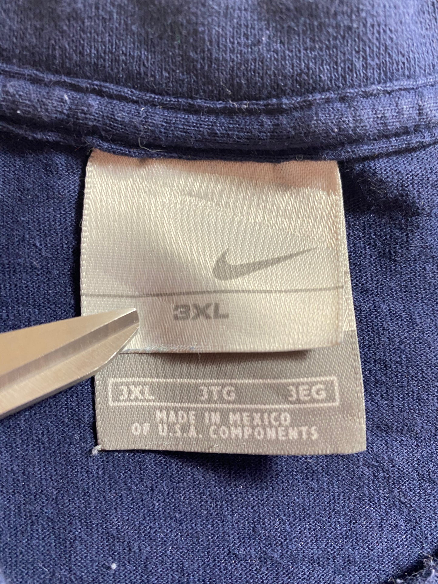 00' NIKE Size XXXL Vintage T-shirt / 8418