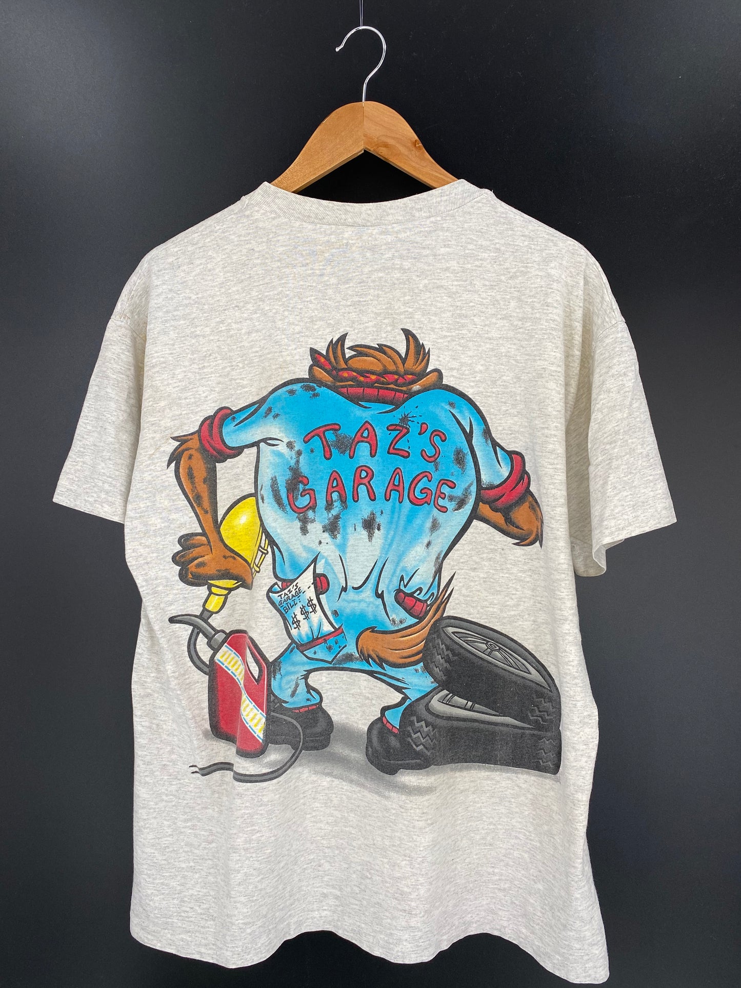 90’s WARNER BROS TAZ Made in USA Size XL Vintage T- shirt / 9544