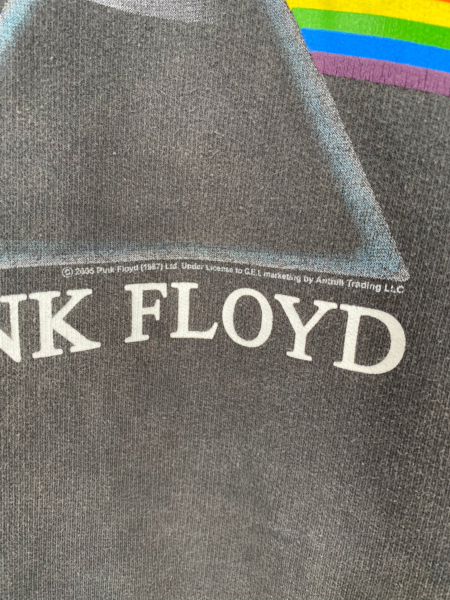 00’ PINK FLOYD Size L Vintage Hoodie Sweat-Shirt / k167