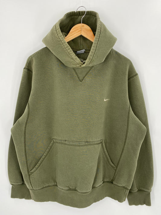 00’ NIKE Mini Swoosh Size L Vintage Hoodie Sweat-Shirt / 7410