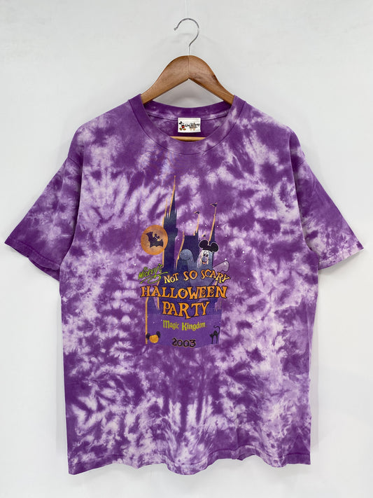 00’ DISNEY MAGIC KINGDOM Size L Vintage T-Shirt / k1769