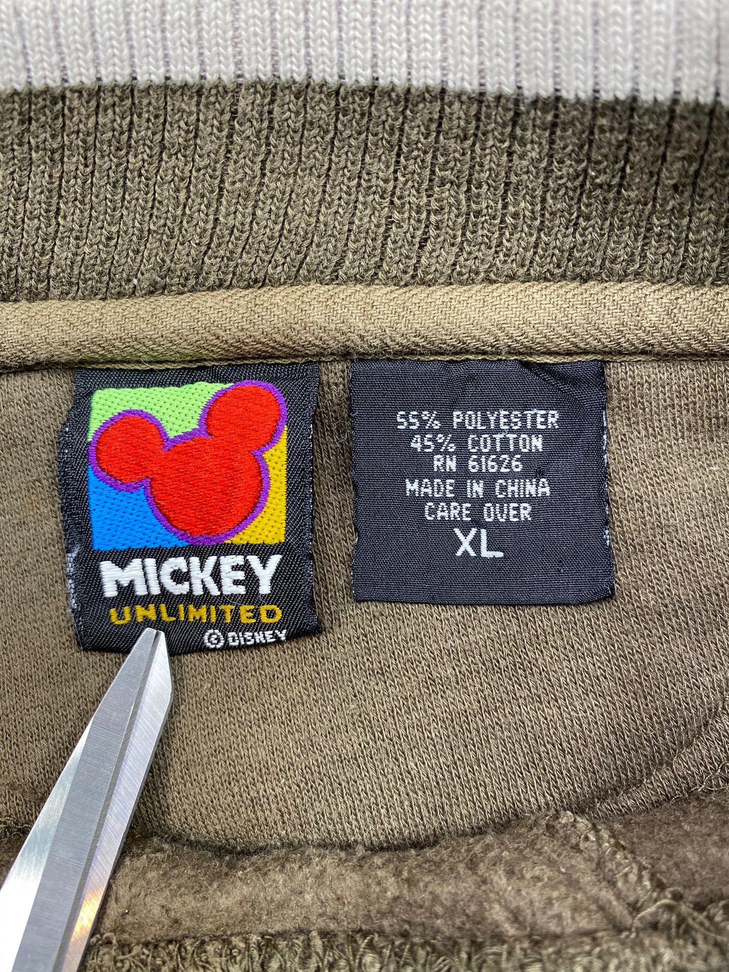 Disney Mickey Mouse Size XL Vintage Sweat Shirts/ 5749