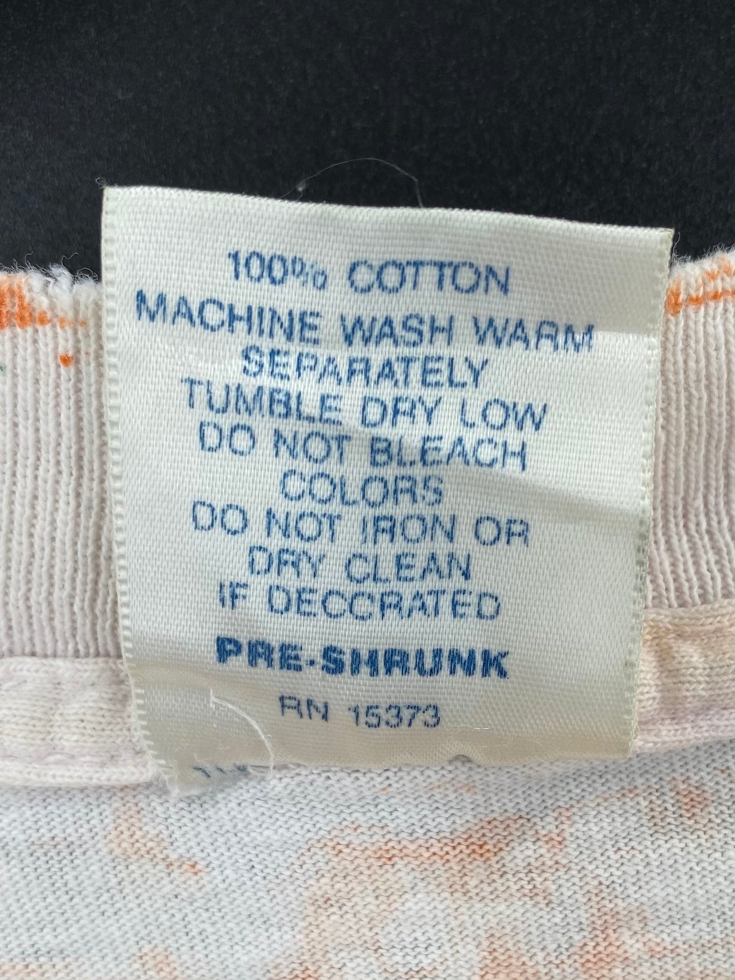 1992 MIAMI HURRICANES All Over Print Size XL Vintage T-shirt / K8184