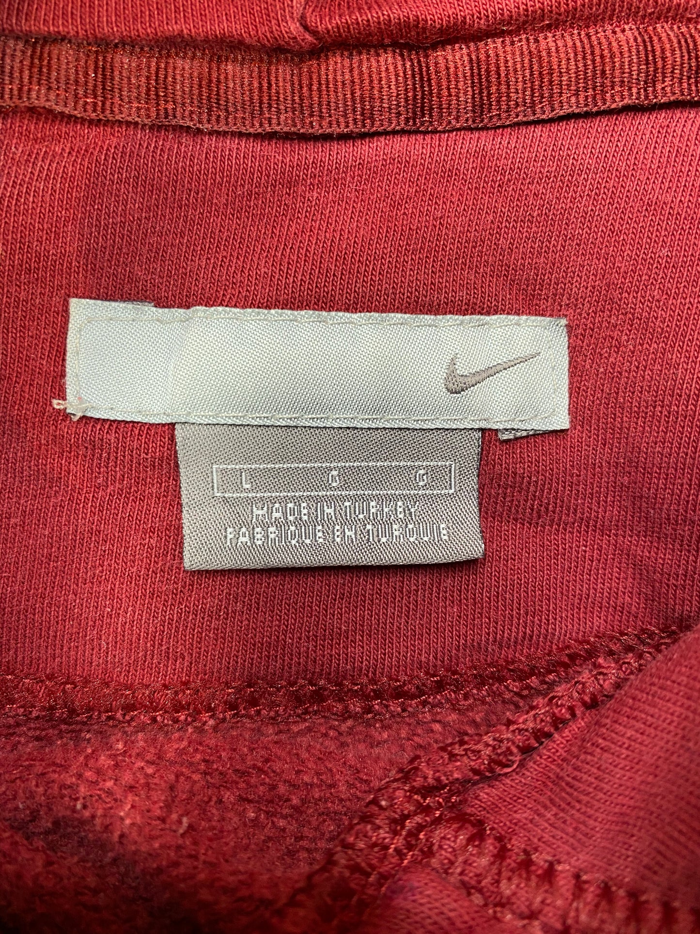 00’ NIKE Size L Vintage Hoodie Sweat-Shirt / 5412