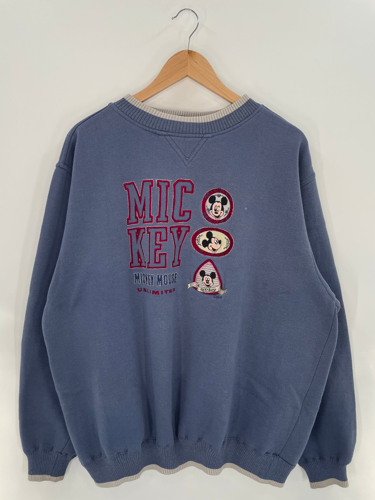 90's DISNEY MICKEY Size XL Vintage Sweat-shirt / A4734