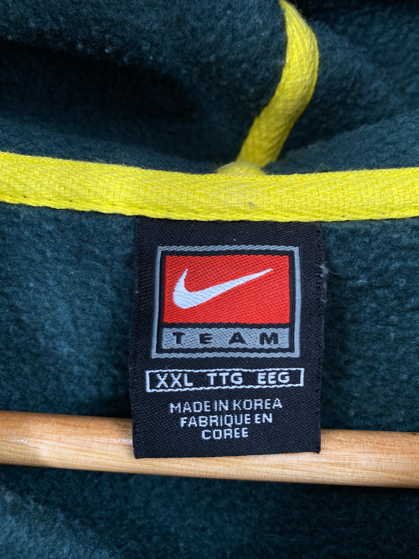 00' NIKE OREGON DUCKS Size XXL Vintage College Hoodie Sweat-Shirt / K4054